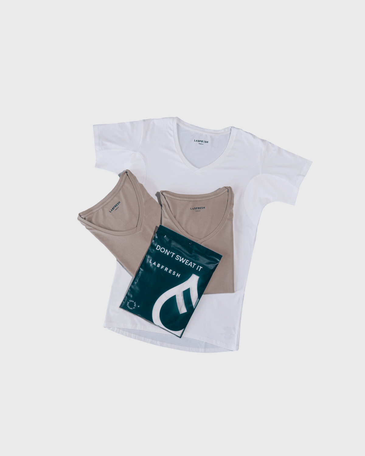 V-neck Undershirt 3-pack bundle