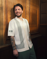 Schöne Jacquard Polo Off-white