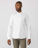 Oxford stretch shirt white