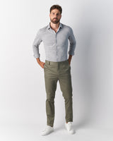 Knitted shirt light grey