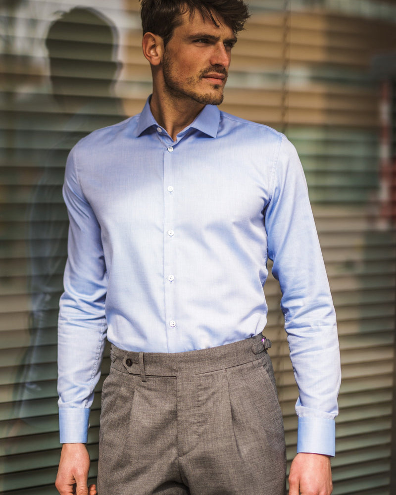 Classic shirt premium blue