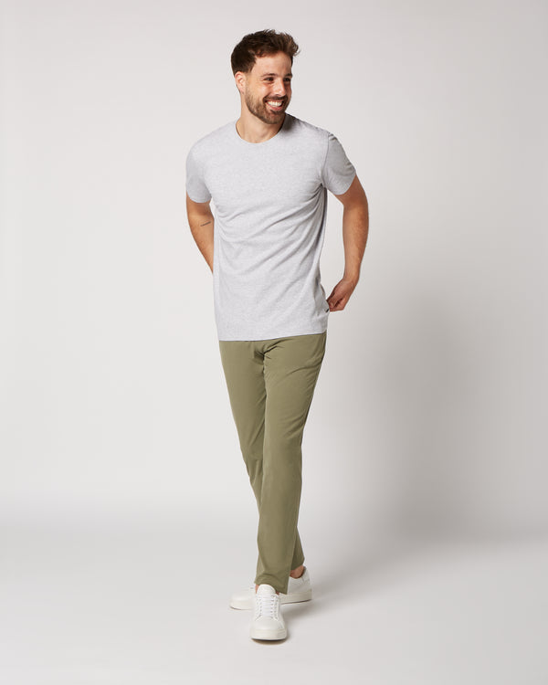 T-shirt knitted light grey