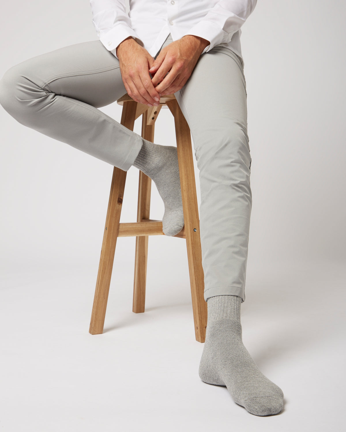 2-pack Odour-free Heatcore socks grey