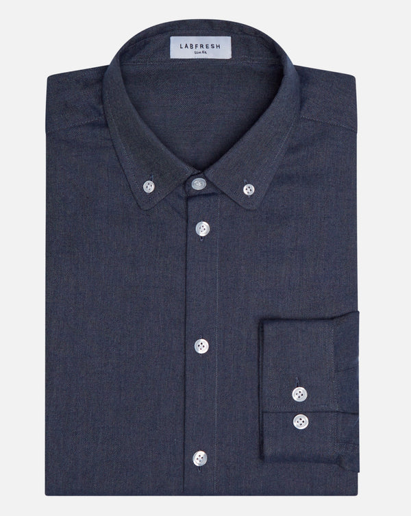 Prior Tech: Flannel shirt navy