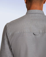 Prior Tech: Flannel shirt dark grey