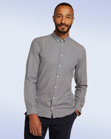 Prior Tech: Flannel shirt dark grey